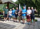 Zmagovalci teniškega turnirja dvojic ZVVS, memorial Matjaža Piškurja